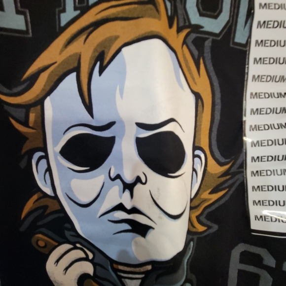 Spencer's hometown hero Michael Myers  short sleeve T-shirt size medium - Picture 3 of 9